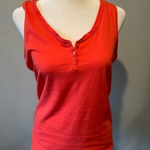 Eddie Bauer reddish pink Tank Top Relaxed Fit